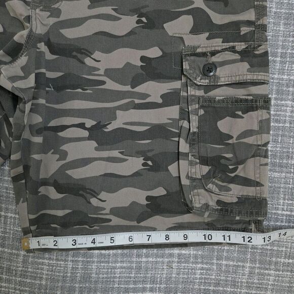 Lee Cargo Short Rugged Canvas Tech Pocket Green/Tan Camo Men's 40 SEE DESC - Picture 5 of 12